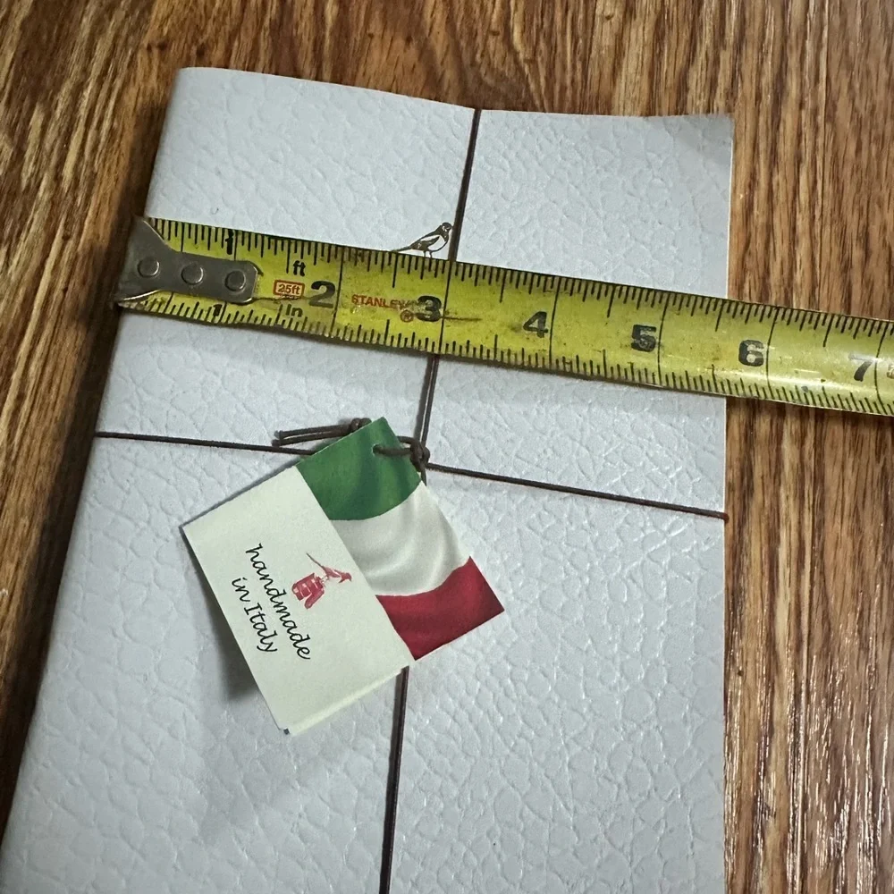 🆕 Bieffe Handmade Writing Journal with 3 Lined Stationary Diaries from Italy
